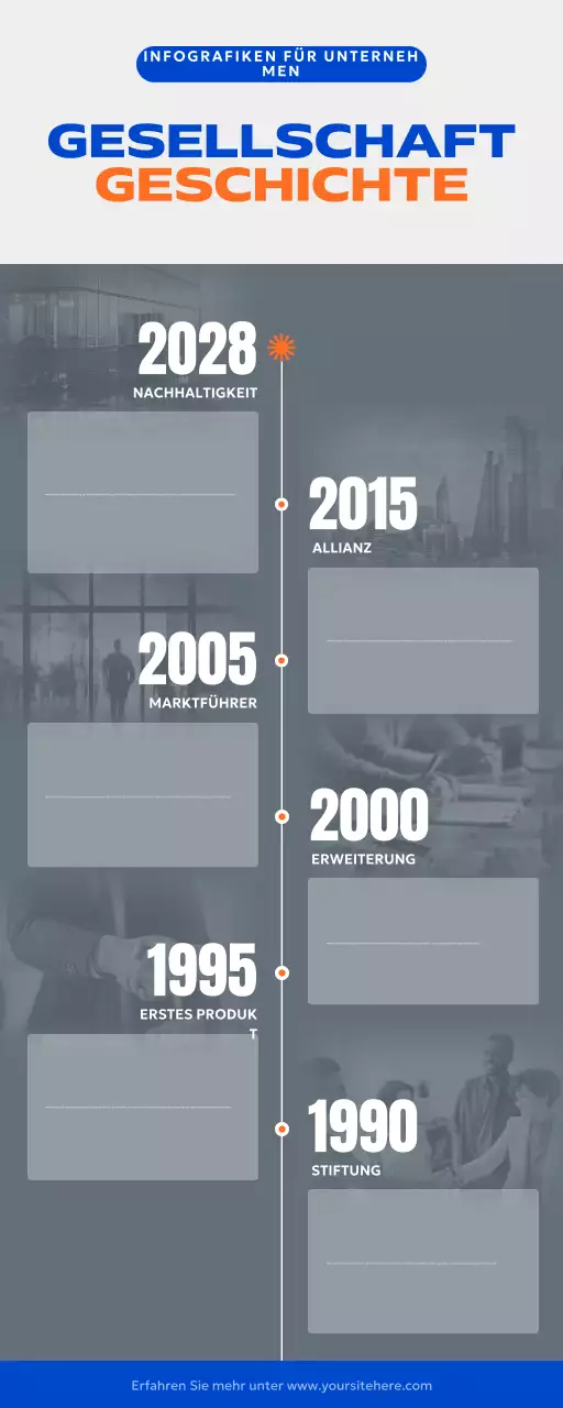 blue modern company guide