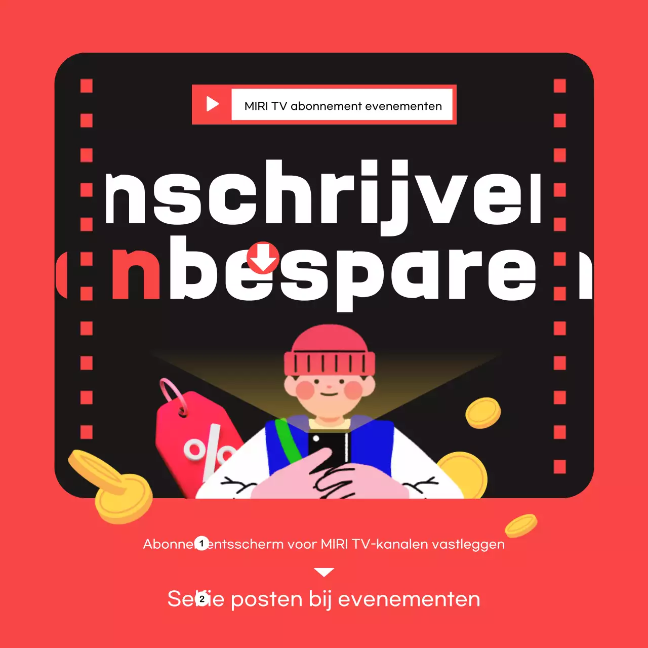 Promotie Red Pop-evenement