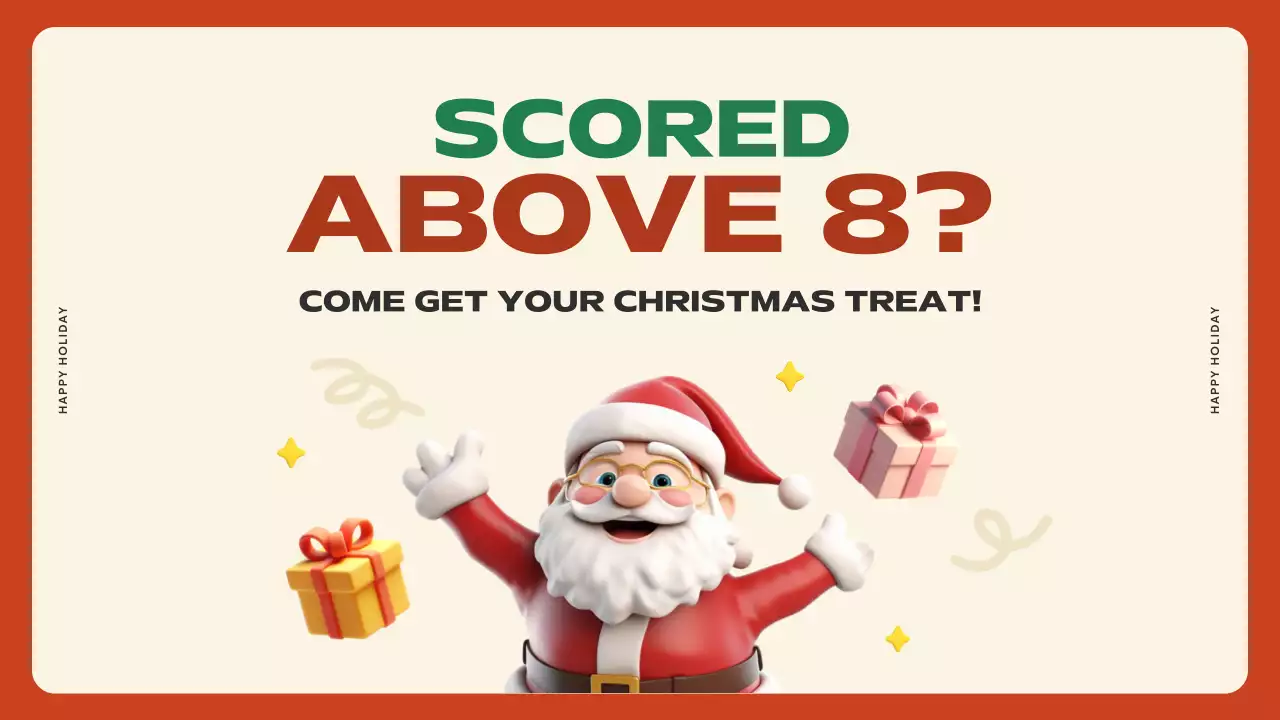 Red Festive Christmas Presentation