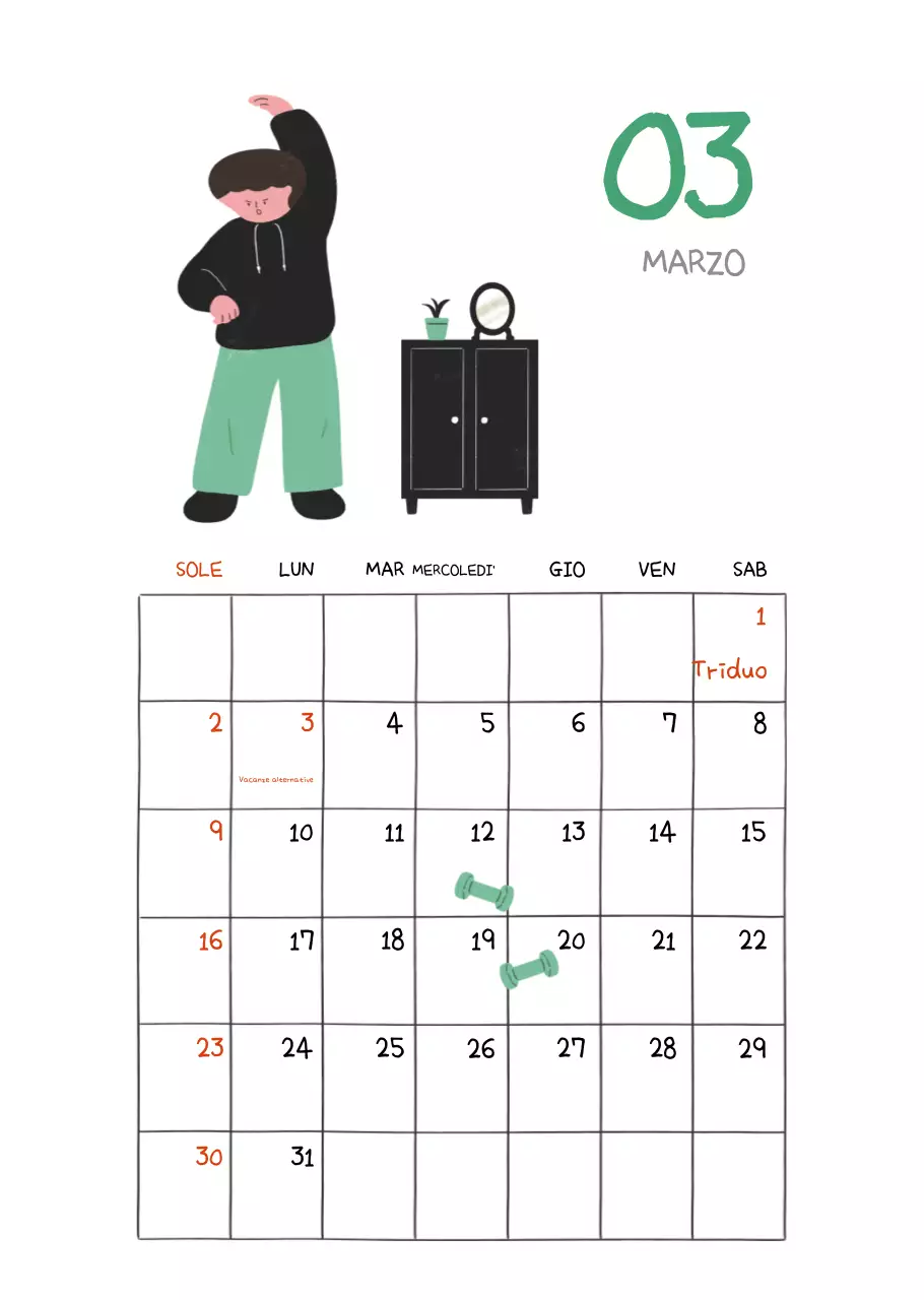 Un concetto di illustrazione colorata e simpatica per tutti i giorni