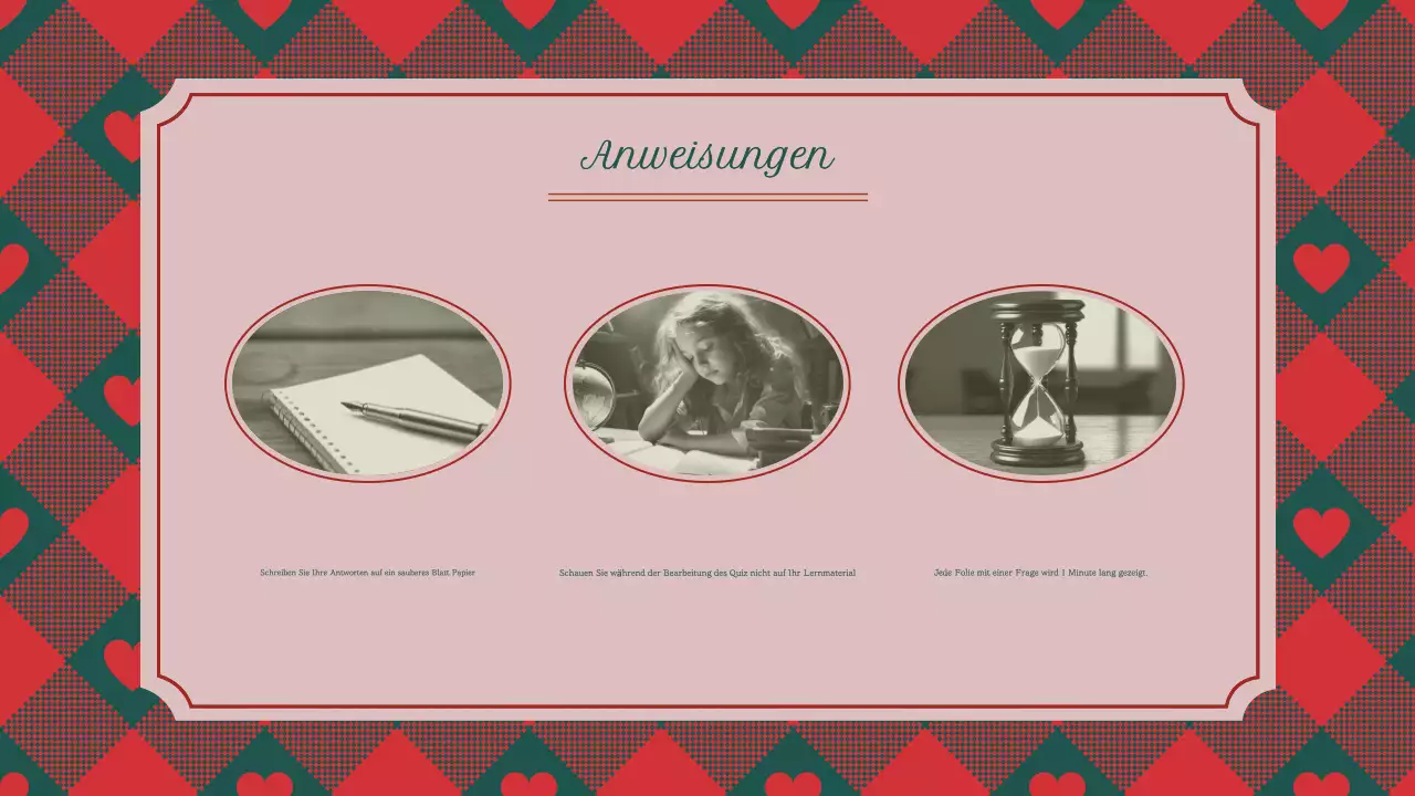 Klassisches, traditionelles Weihnachtsquiz