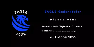 Blaue Basic-Golf-Gedenkmünze