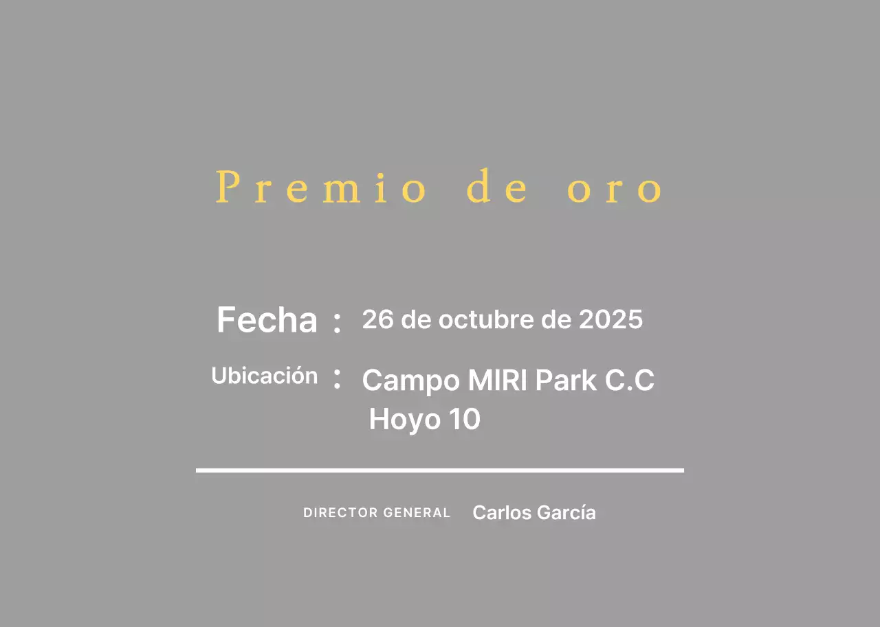 Placas de eventos por defecto