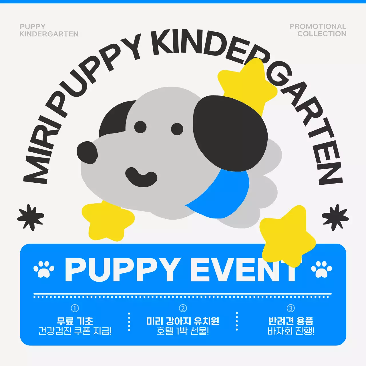 회색 귀여운 반려동물 모집