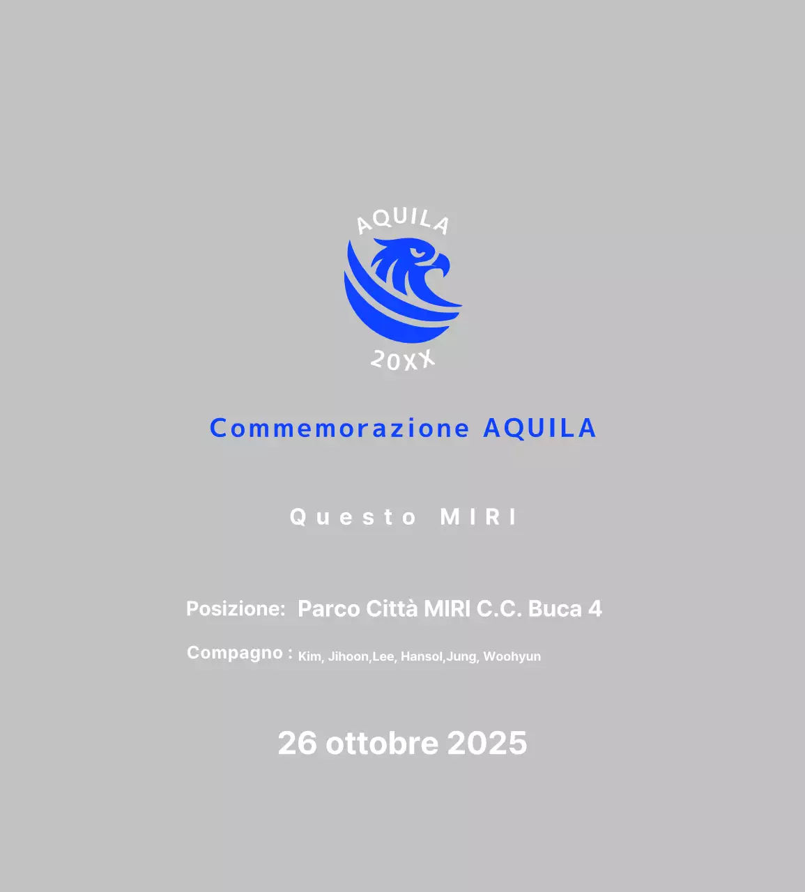 Blu Basic Golf Commemorativo