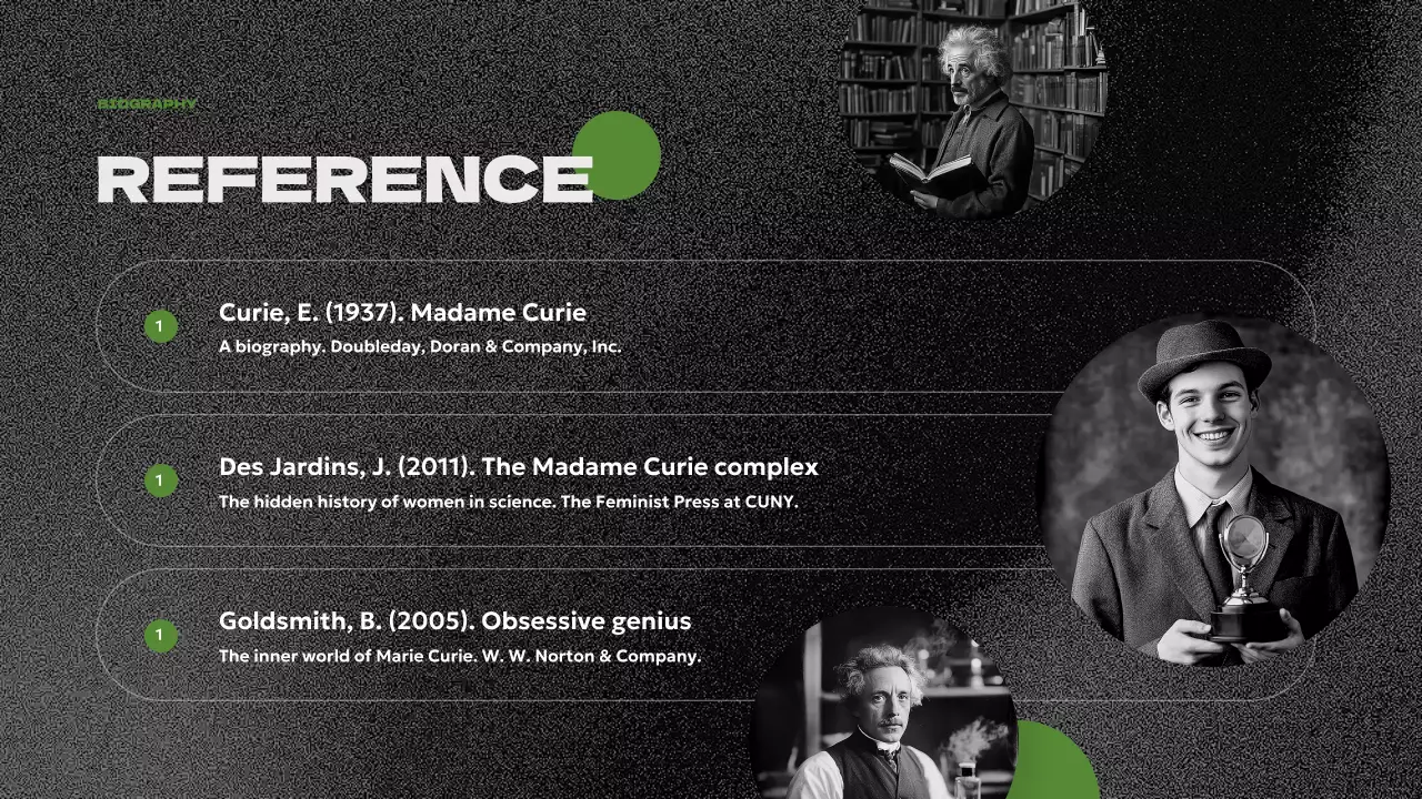 Black Modern Biography Presentation