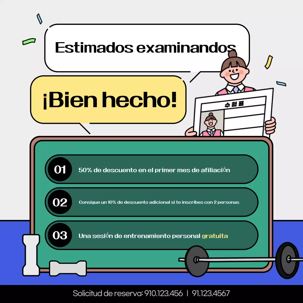 Nuestros eventos estudiantiles favoritos en azul