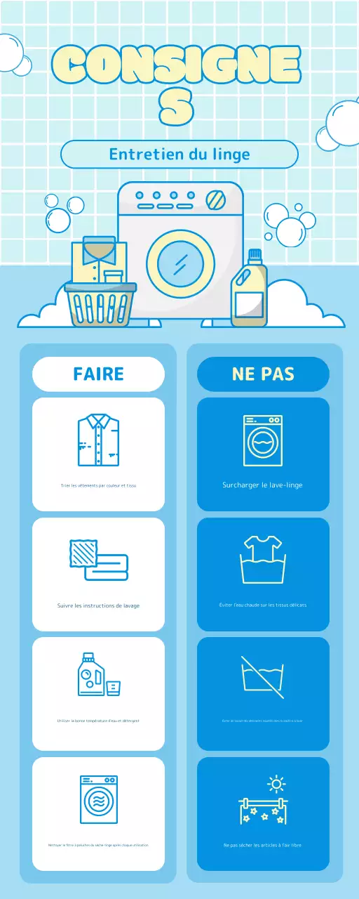 guide de la blanchisserie blue clean