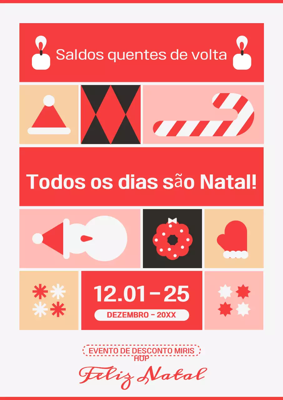 Promoção de Natal Red Pop