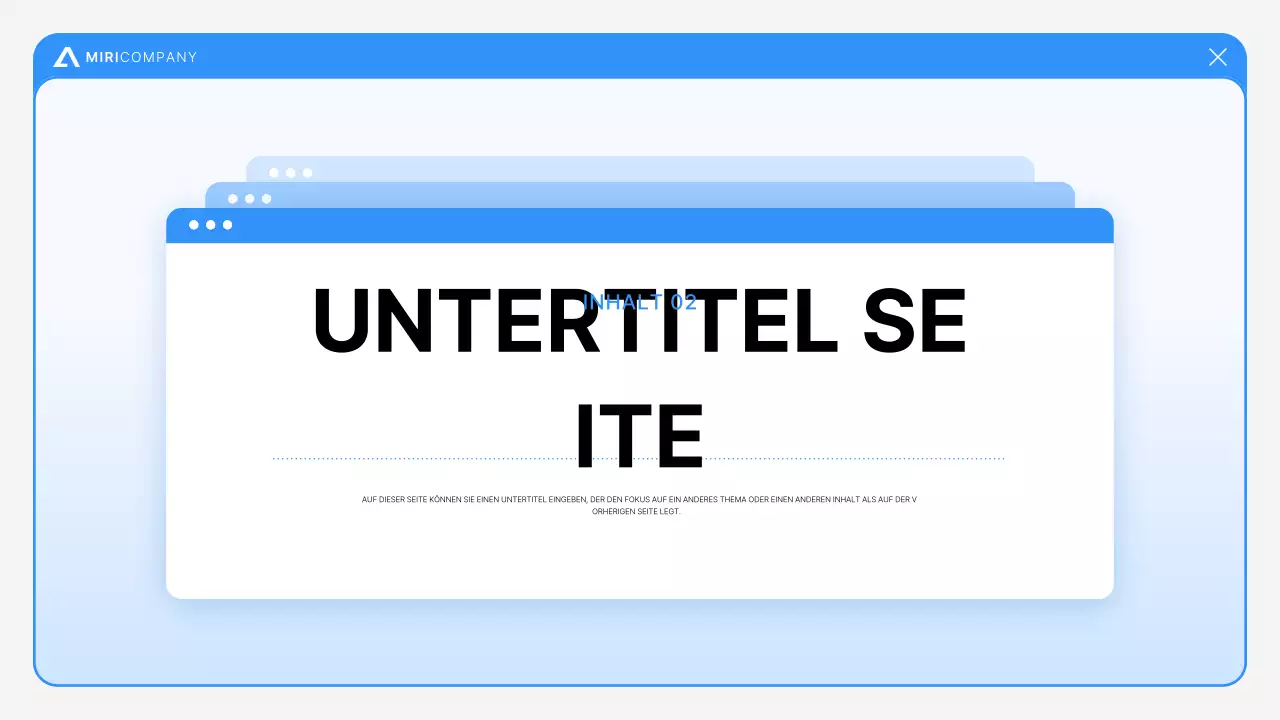 Analyse der blauen modernen Berichte