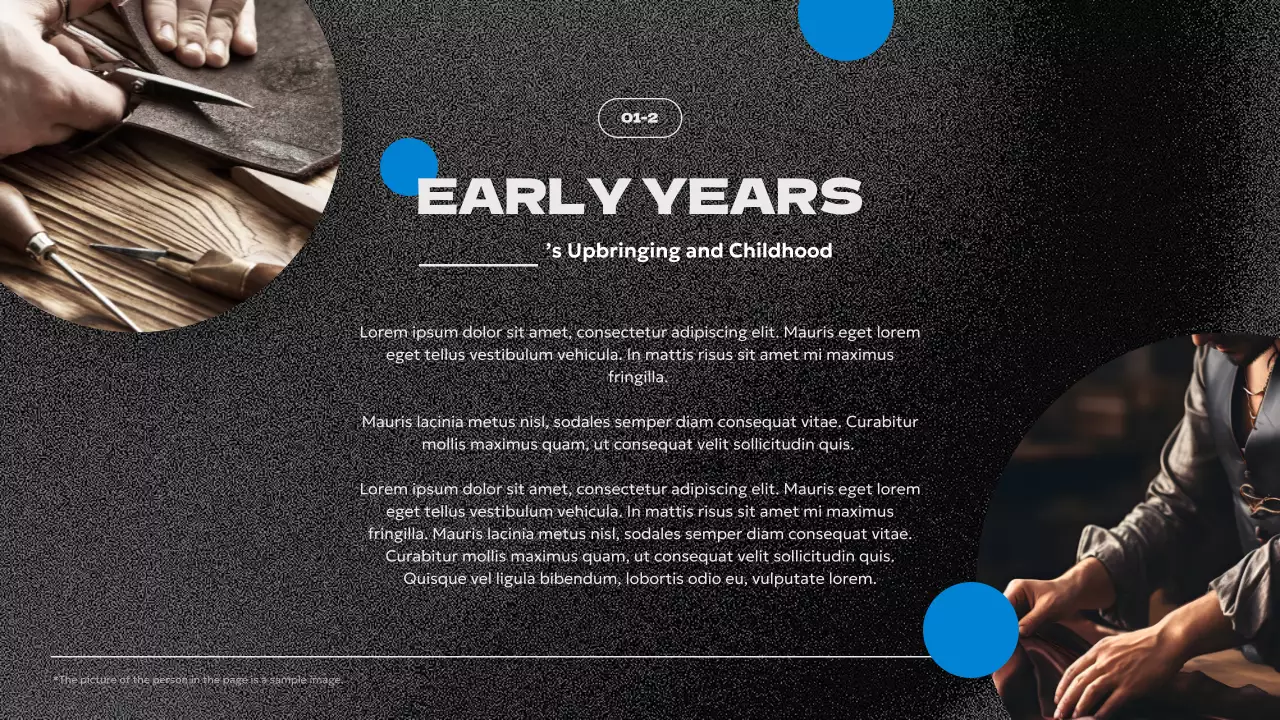 Black Vintage Artist Biography Presentation