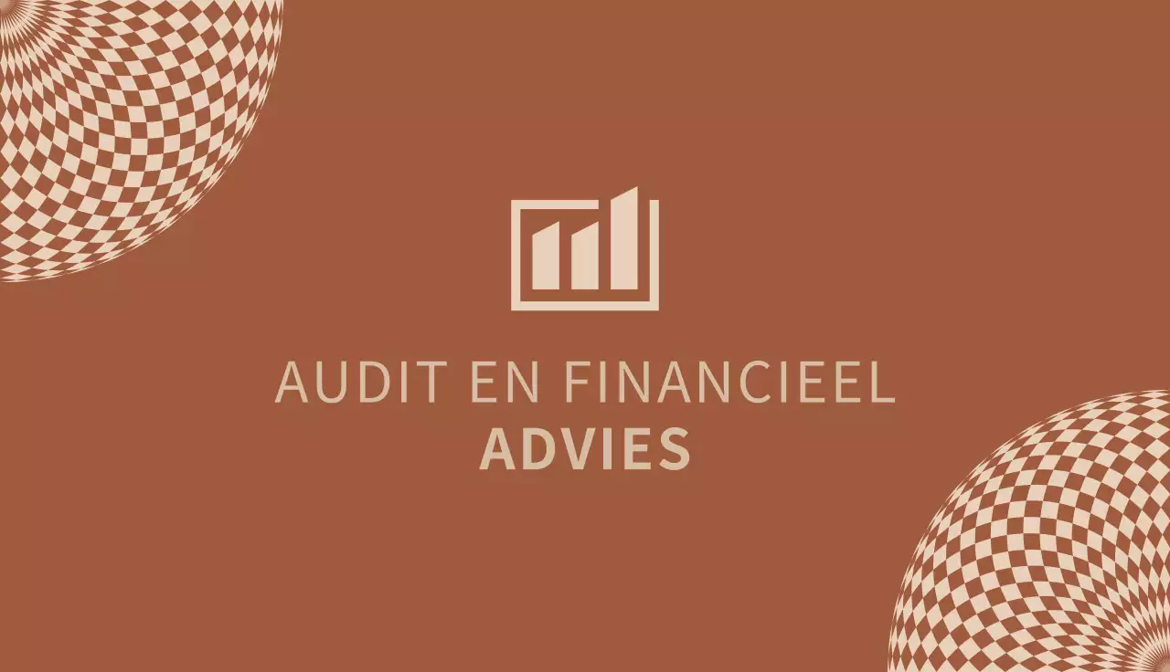 beige professioneel visitekaartje