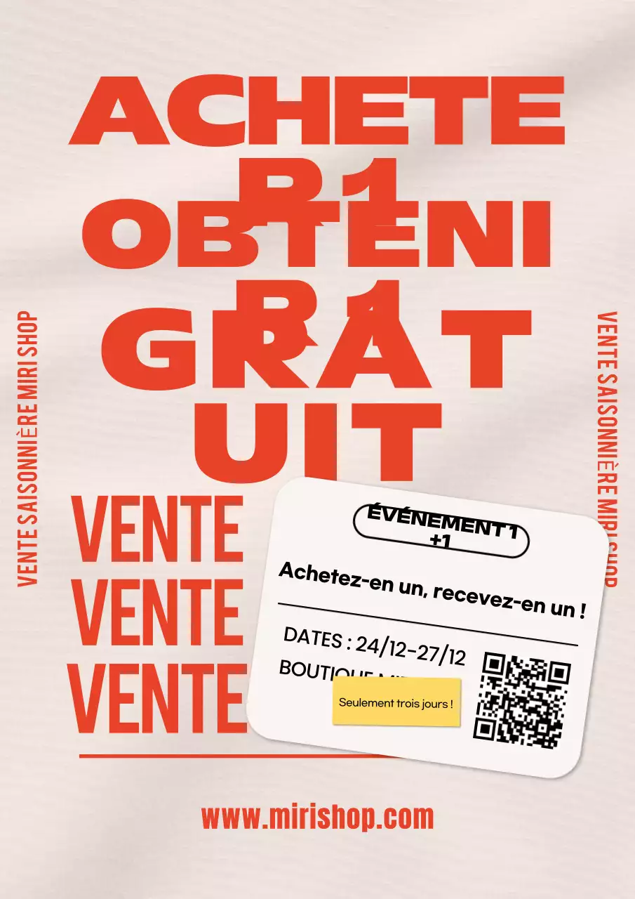 Événement promotionnel Orange Retro