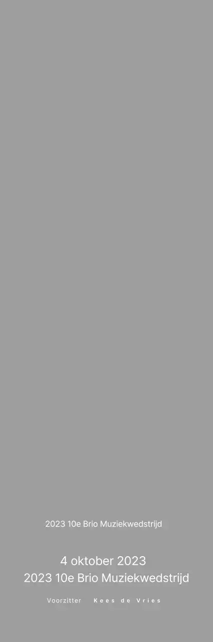 Nette competitie lijsten