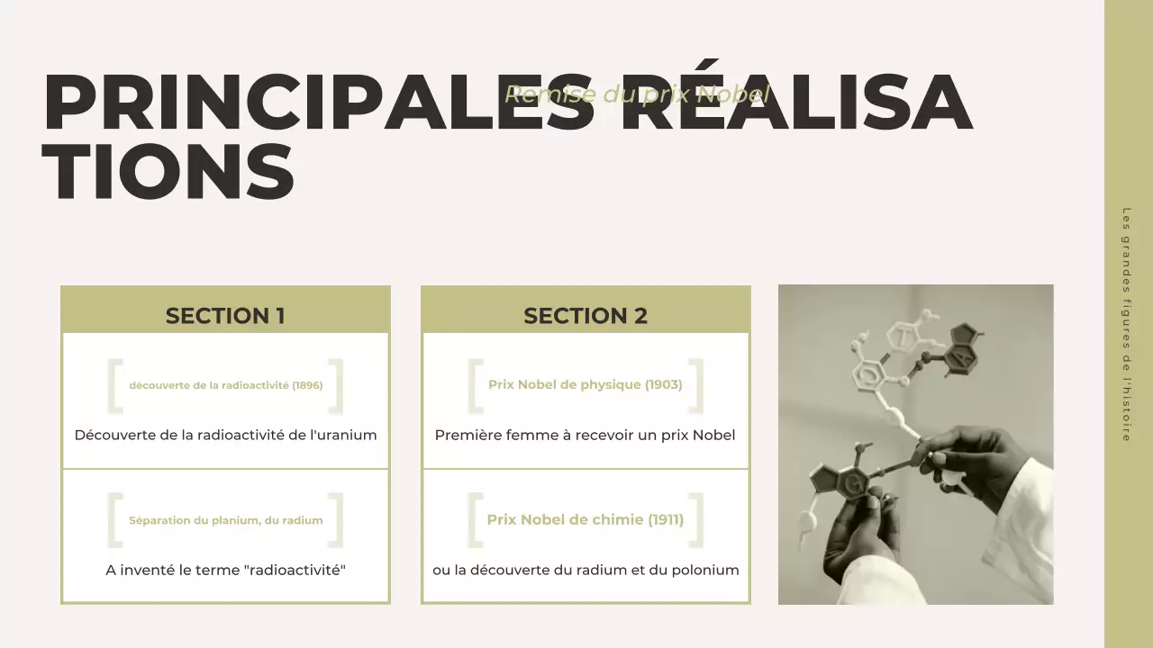 présentation de l'histoire classique grise