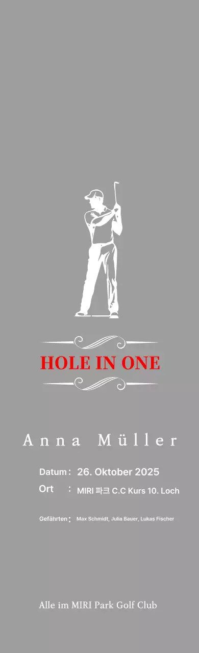 Klassische Golfplakette mit der Illustration eines Golfspielers