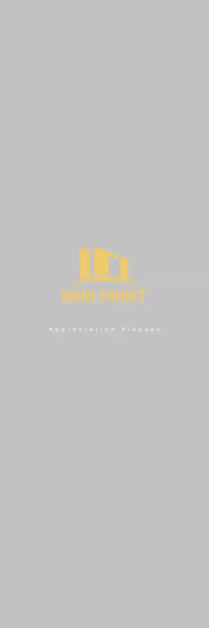 Gold Neat Appreciation Plaque