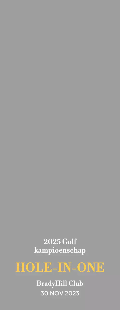 Een klassieke golftoernooitrofee met een lauwerkrans om een golfbal.