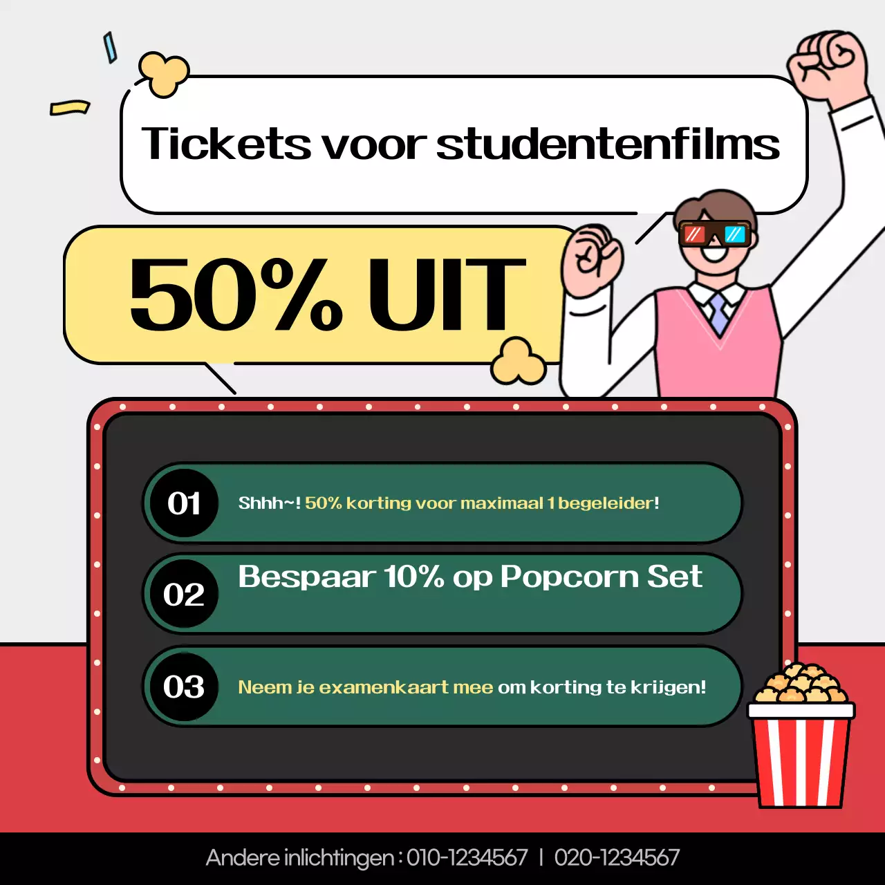 Een overzicht van onze favoriete studentenevenementen in blauw