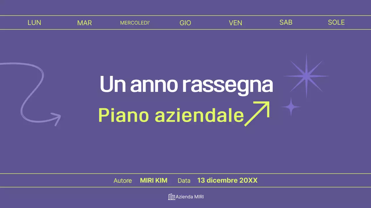 Pianificazione di un piano aziendale Bora Modern
