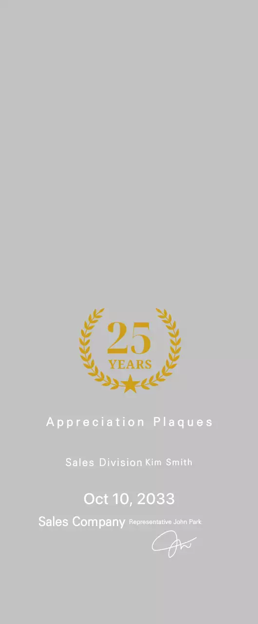 Neat Thank You Plaque