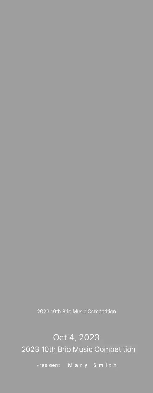 Simple Piano Competition Plaque