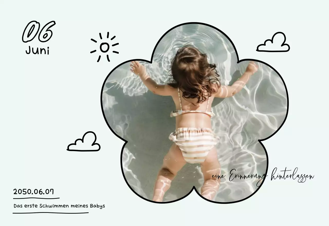 Gelber Neujahrskalender