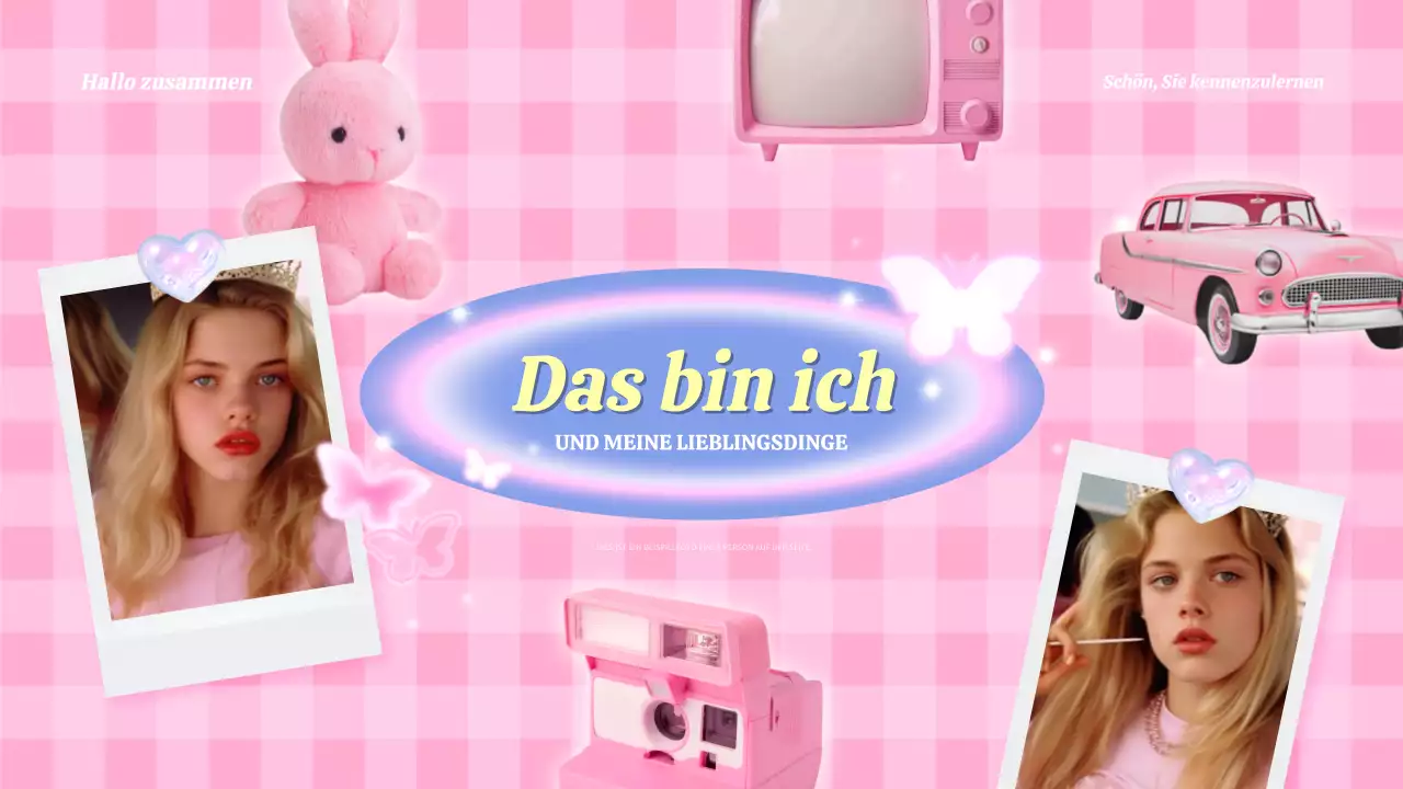 rosa y2k über mich layout