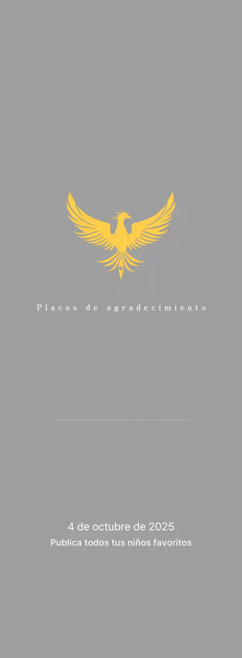 Trofeo clásico de torneo de golf con vistosa decoración de ave fénix