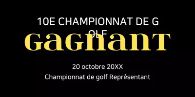 Liste des sports par défaut en jaune