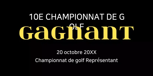 Liste des sports par défaut en jaune