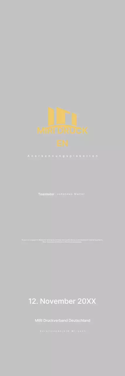 Gold Neat Appreciation Plaque