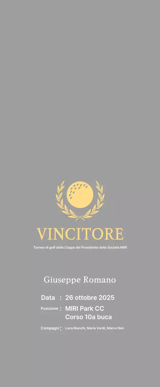 Targa d'iscrizione ordinata con allori