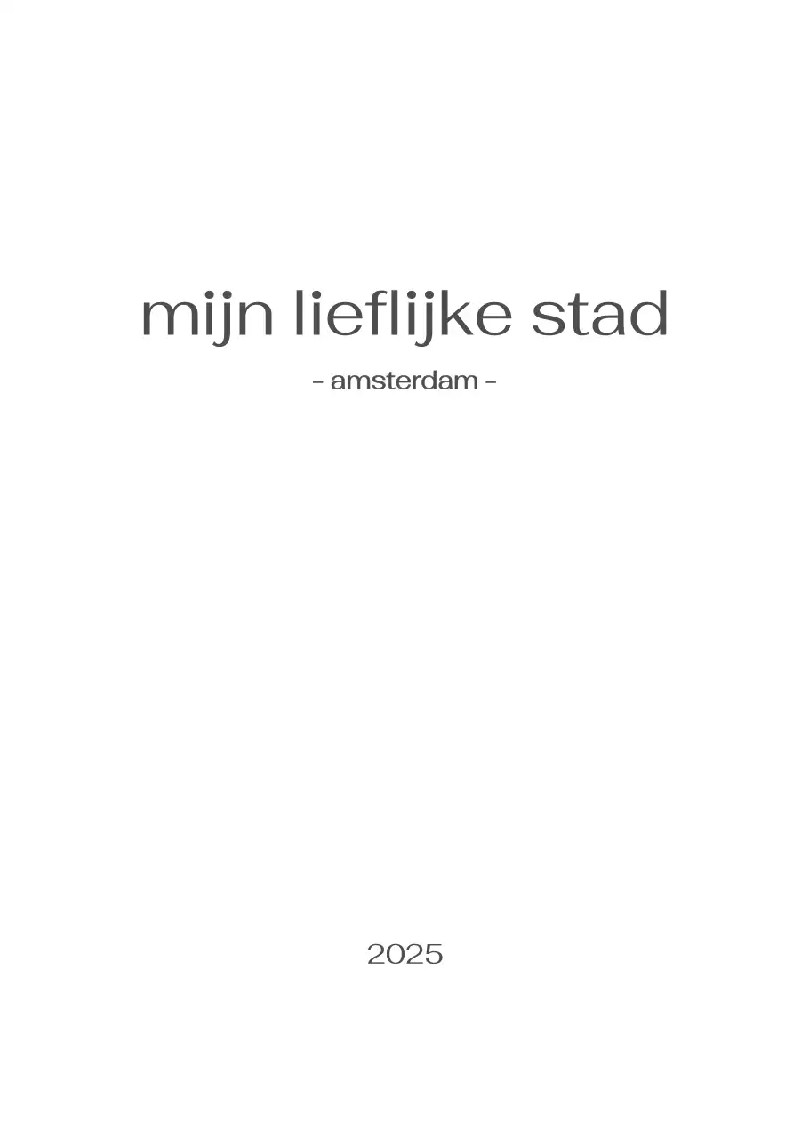 Een fotokalender met een strakke, stedelijke uitstraling