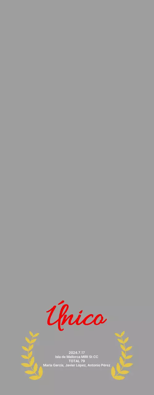 Minimalista Golf Sport Single