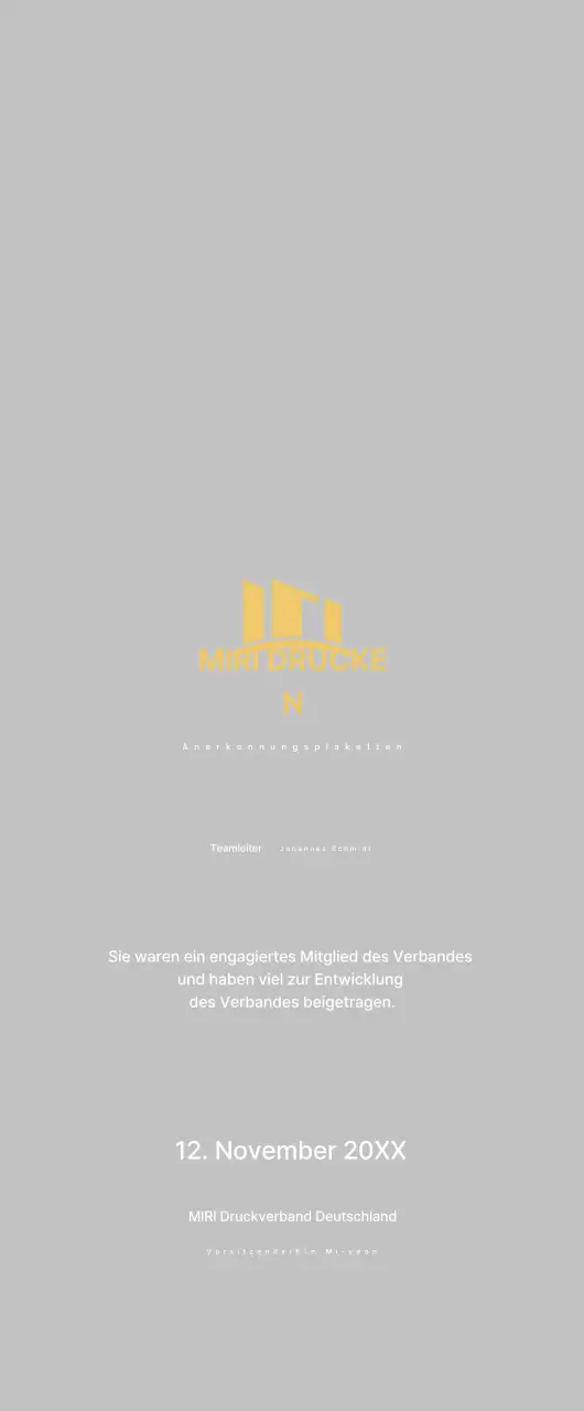 Gold Neat Appreciation Plaque