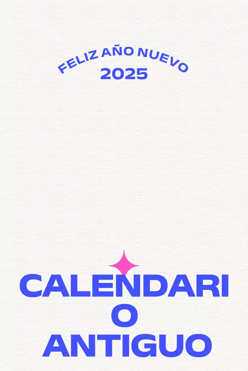 Calendario Vintage Celebrate Blue