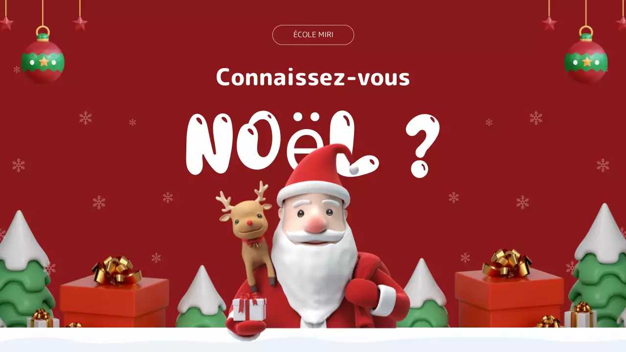 guide du quiz sur les fêtes rouges et festives