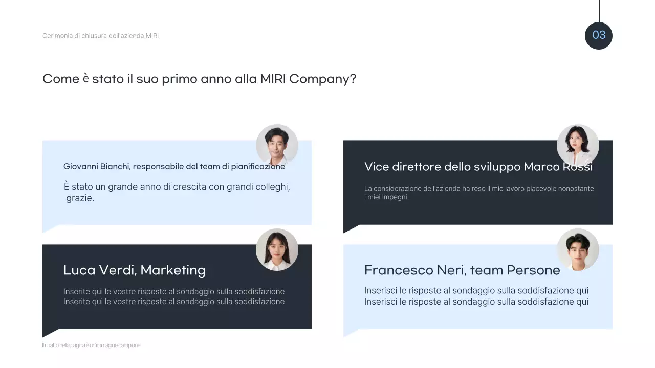 Festeggiare la fine dell'anno in blu moderno