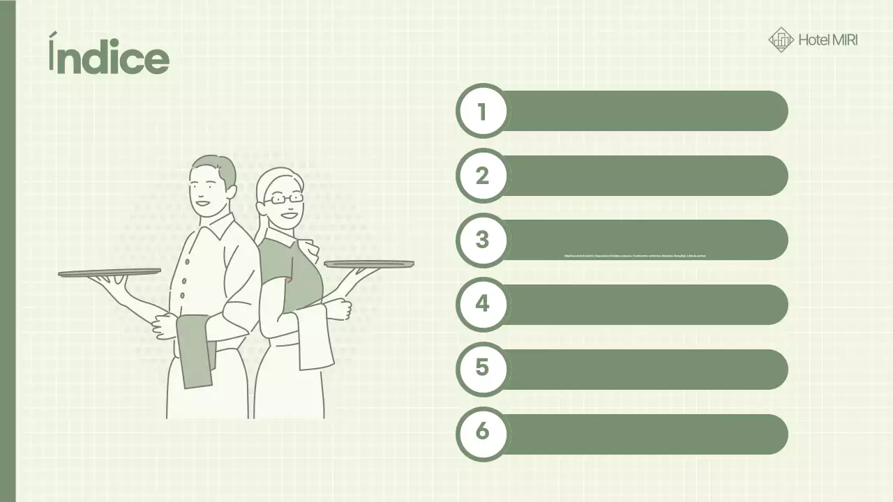 Formación para el personal sobre el código de vestimenta caqui pulcro y ordenado