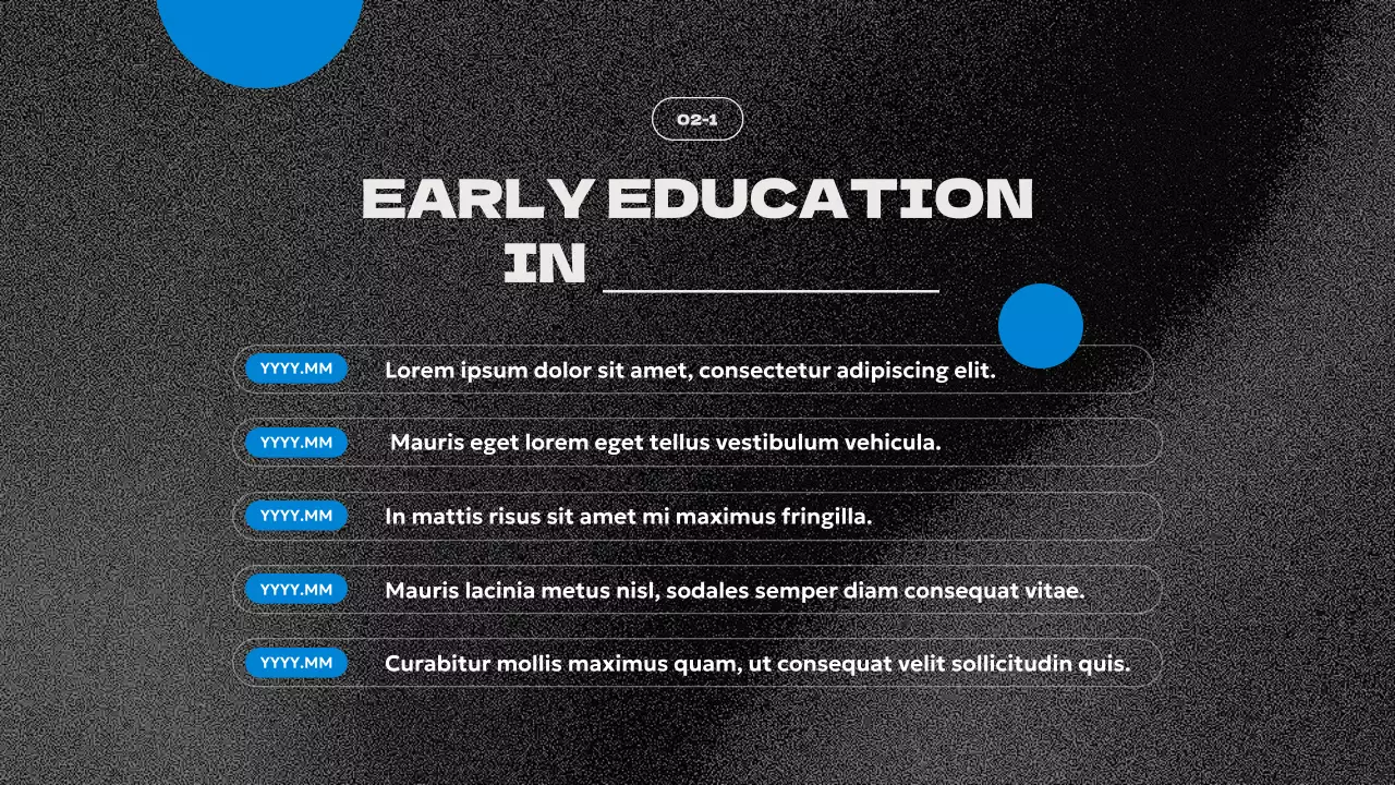 Black Vintage Artist Biography Presentation