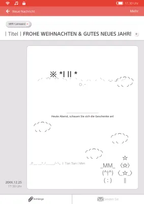 Grauer Standard-Weihnachtsführer