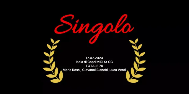 Targhe di lusso per il golf