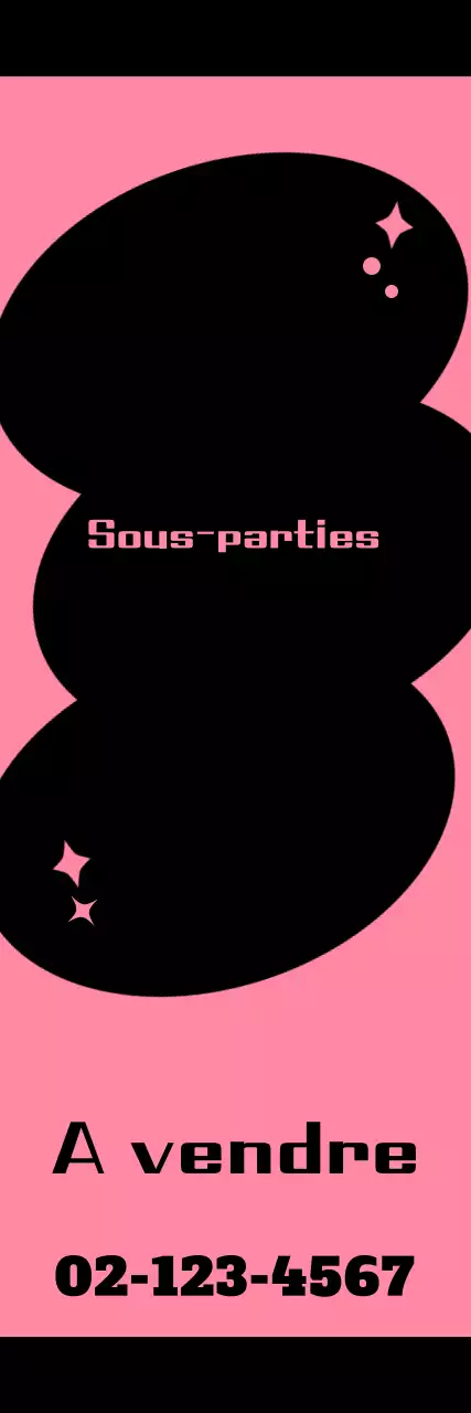 Annonces immobilières simples en rose