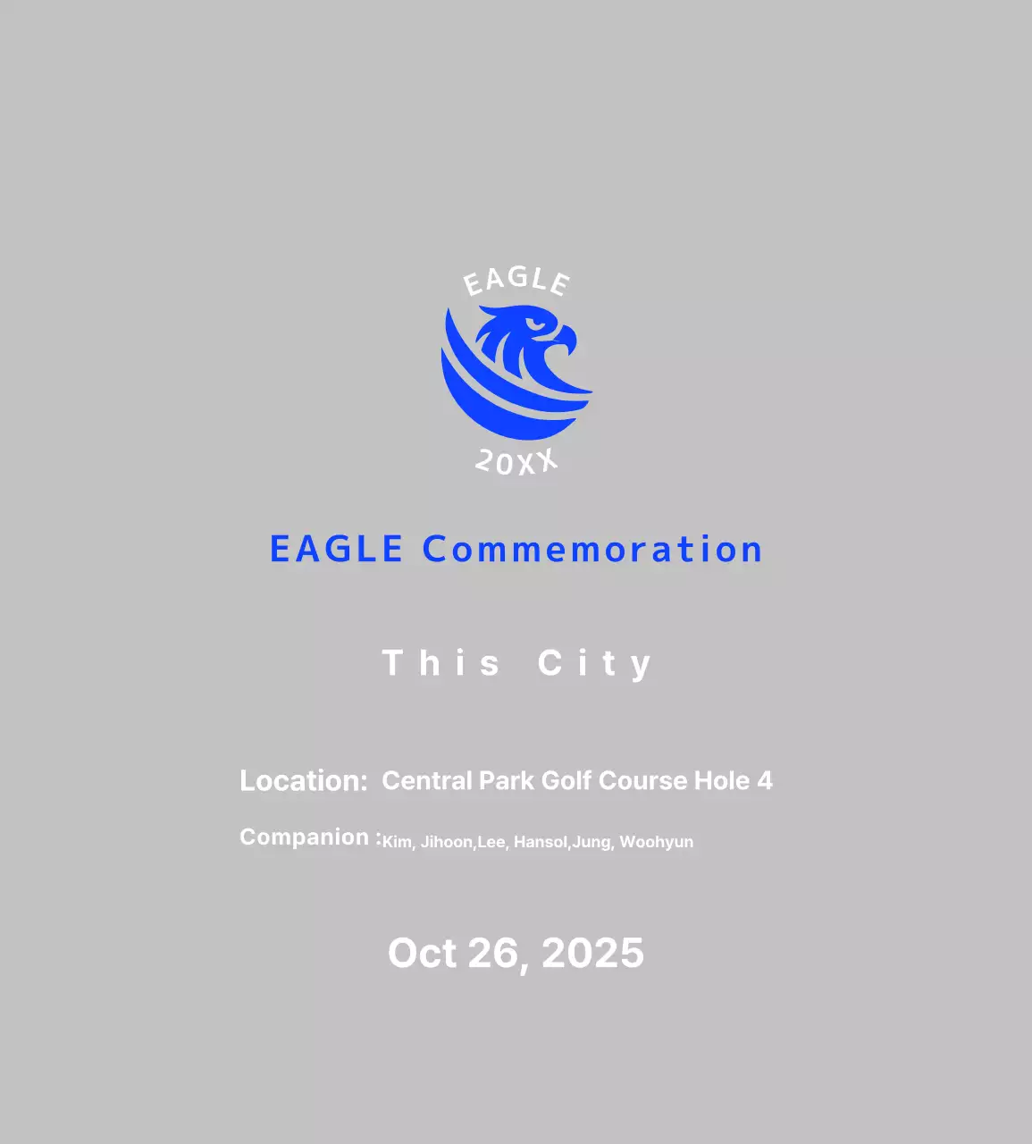 Peringatan Golf Dasar Biru