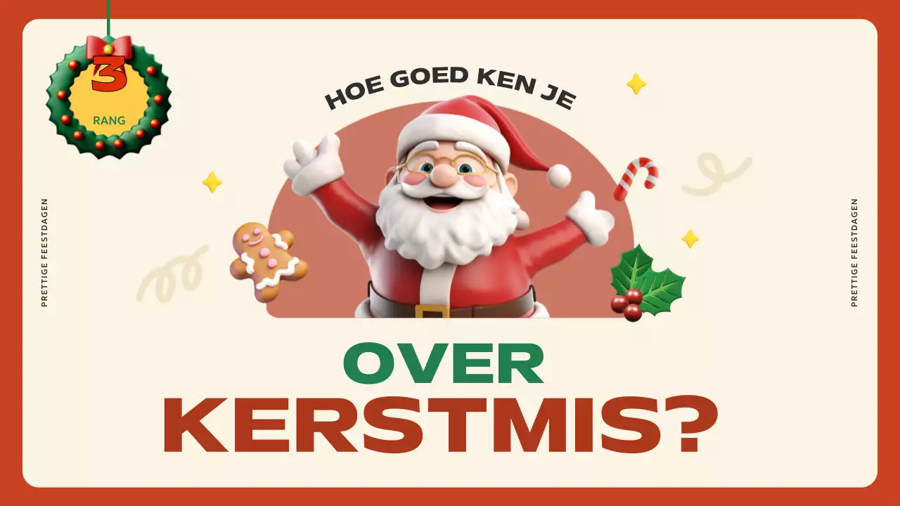 rode feestelijke vakantiepresentatie
