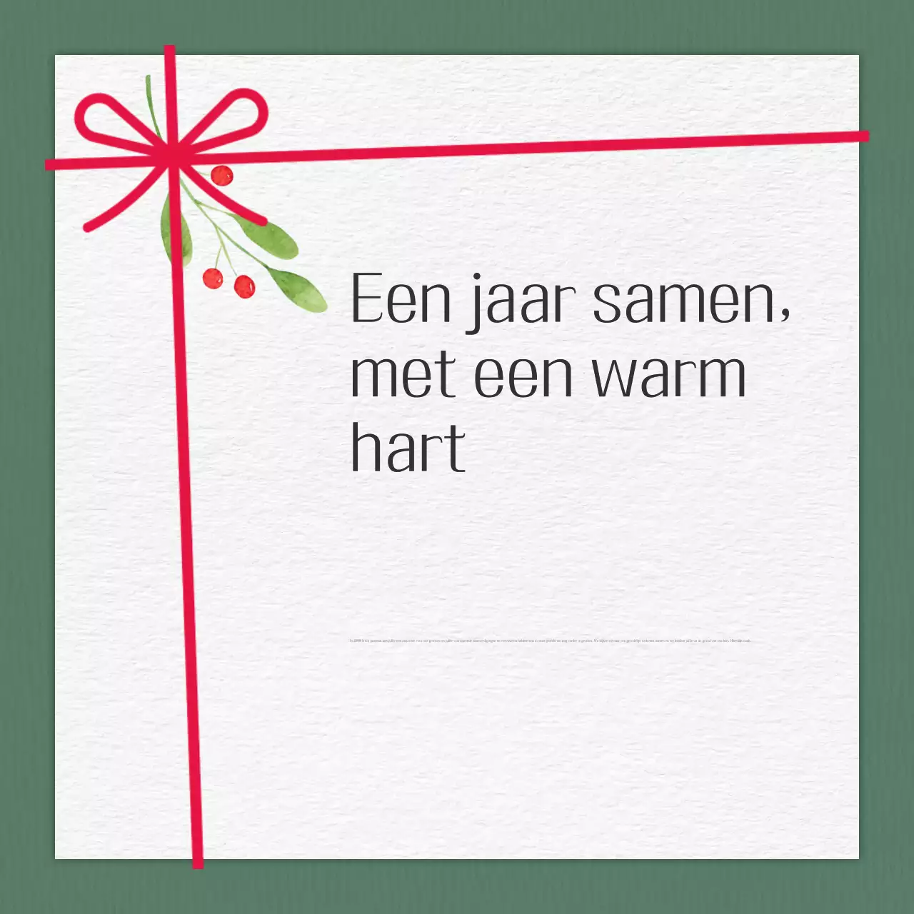 Rode Schattige Vakantiekaart