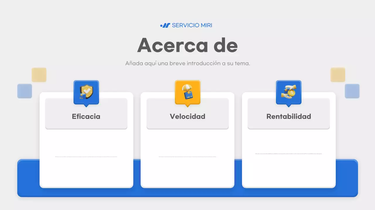 anuncio de entrega blue modern
