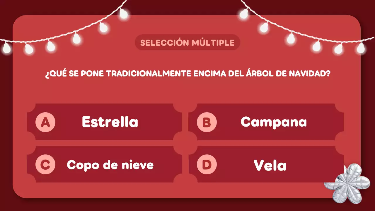 diseño del cuestionario de navidad