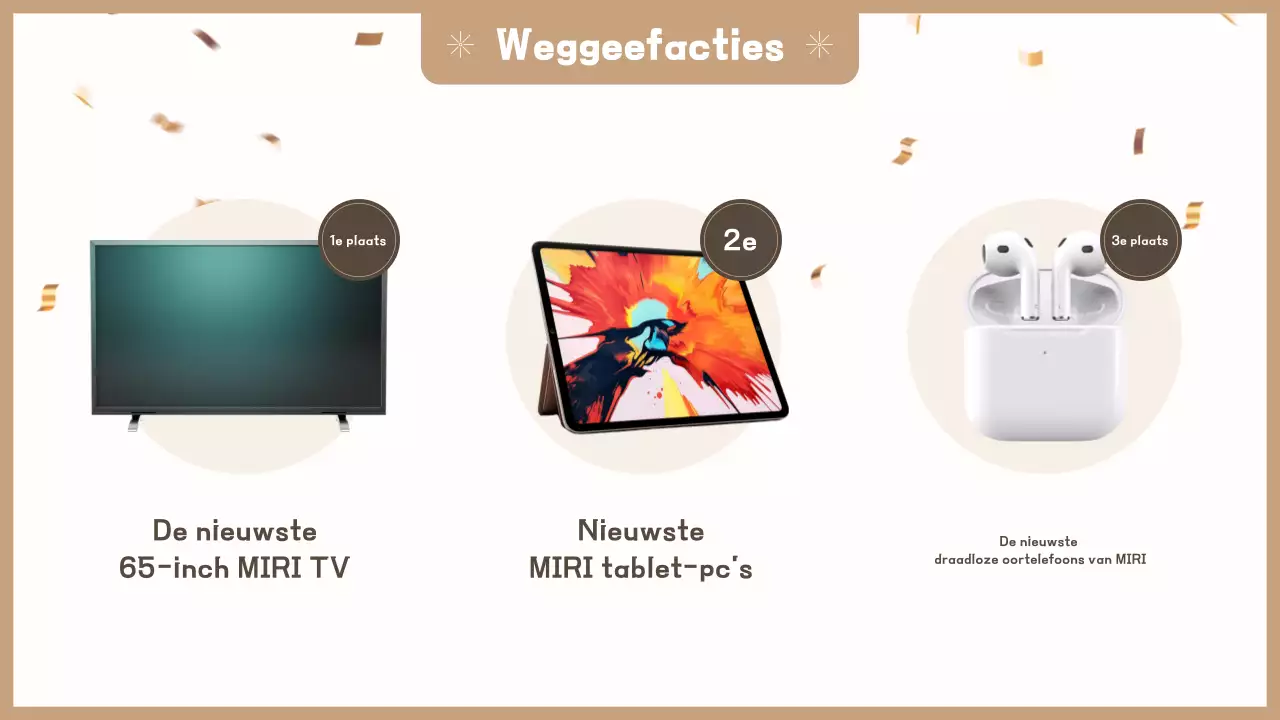 Beige eenvoudige uitnodiging voor eindejaarsfeest